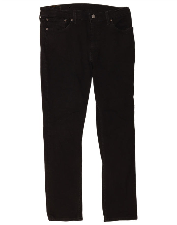 Levi's Herren 511 Slim Jeans W36 L32 Schwarze Baumwolle