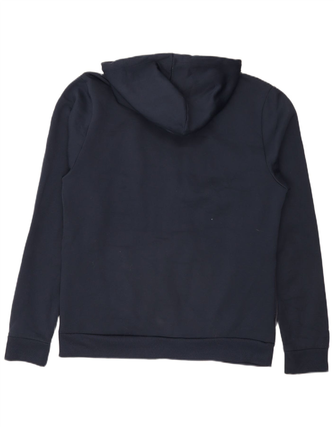 Tommy Hilfiger Herren-Kapuzenpullover mit grafischem Reißverschluss, groß, marineblau, Polyester