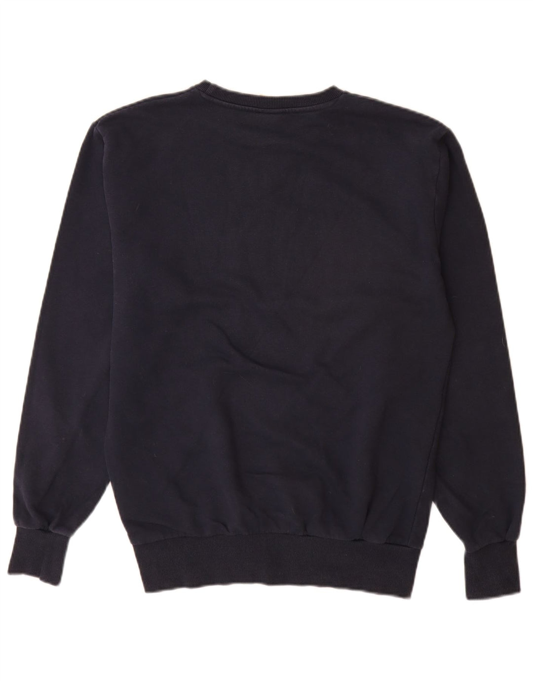 Ellesse Herren-Sweatshirt mit Grafik, mittlere marineblaue Baumwolle