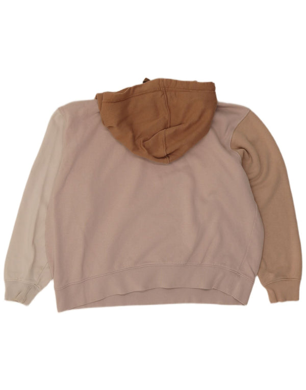 Nike Damen-Pullover mit übergroßem Kapuzenpullover, Gr. 16, groß, mehrfarbig, Farbblock