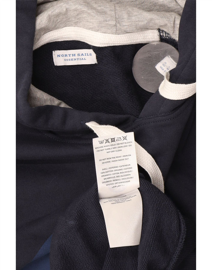 North Sails Herren-Kapuzenpullover mit Grafik, mittelmarineblau, Baumwolle