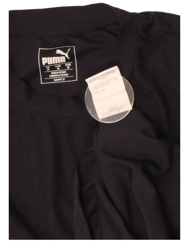Puma Herren T-Shirt Top Medium Schwarz Polyester