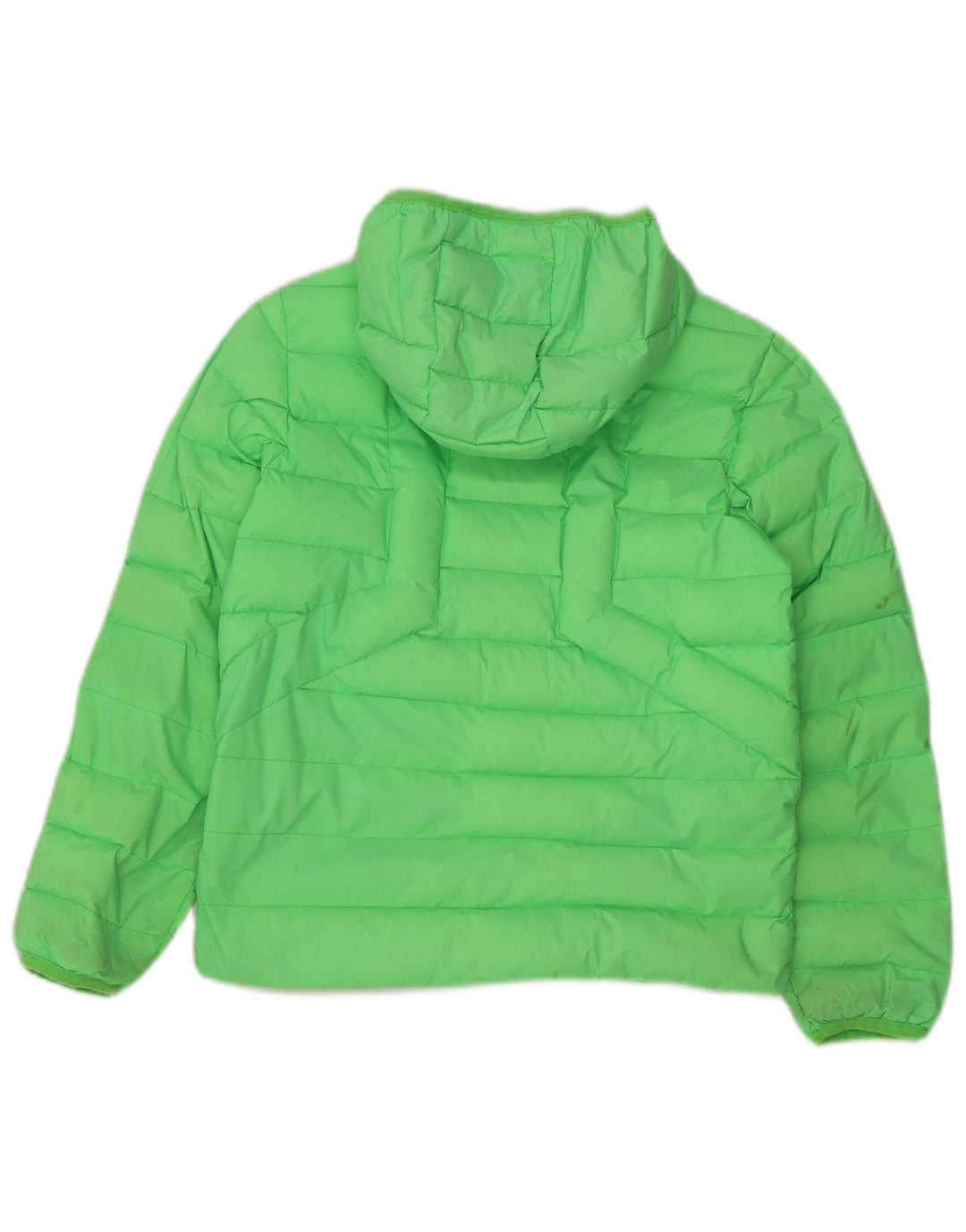Diesel Jungen wattierte Jacke mit Kapuze, 10–11 Jahre, grünes Nylon