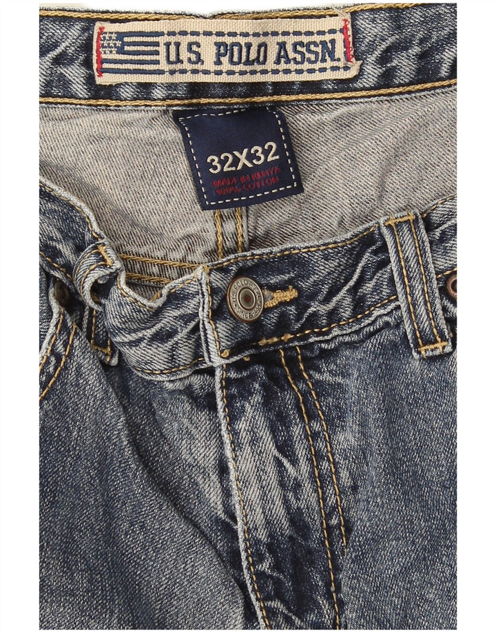 U.S. Polo Assn. Herren Straight Jeans W32 L32 Blau
