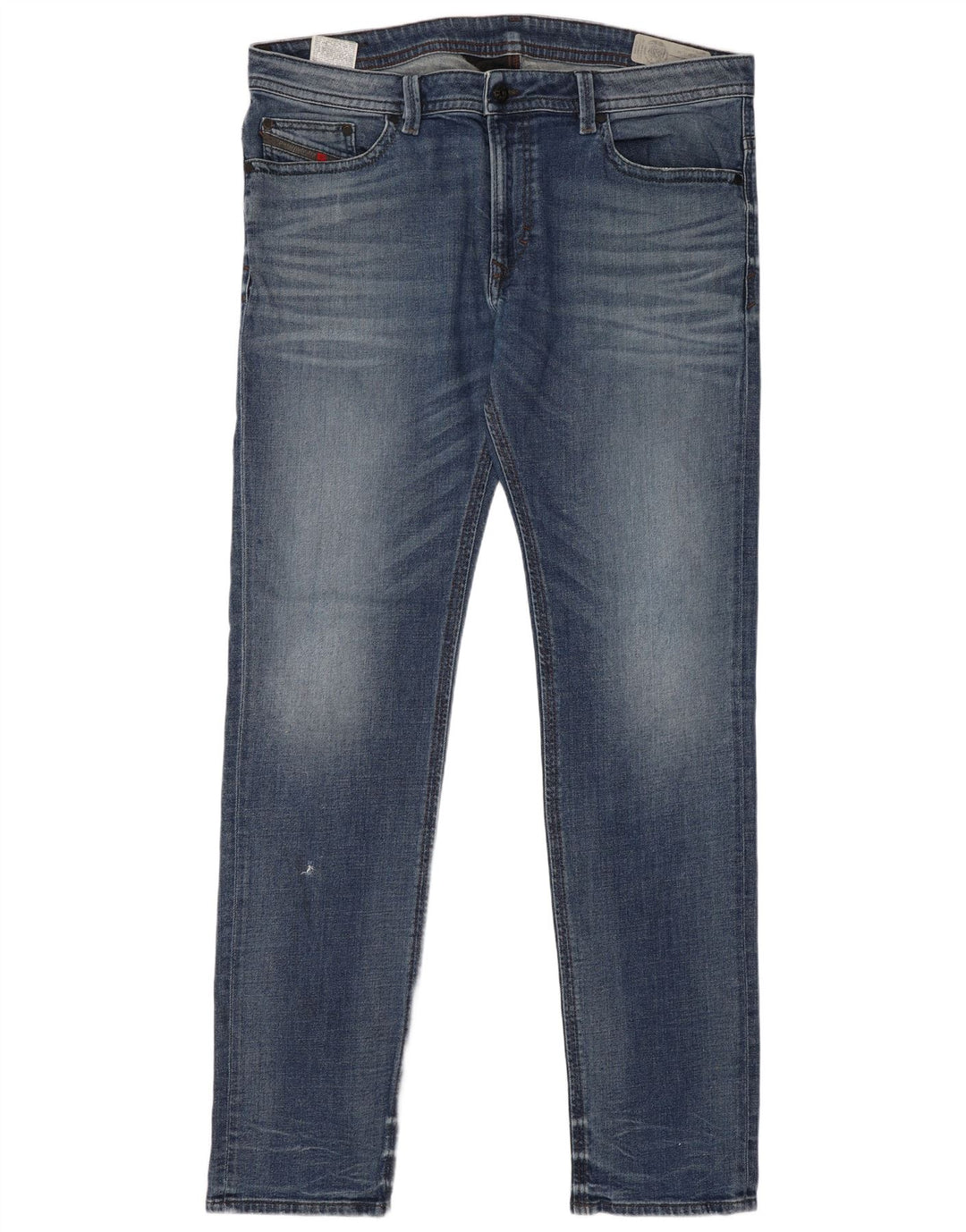 Diesel Herren Thavar Slim Jeans W38 L34 Blaue Baumwolle
