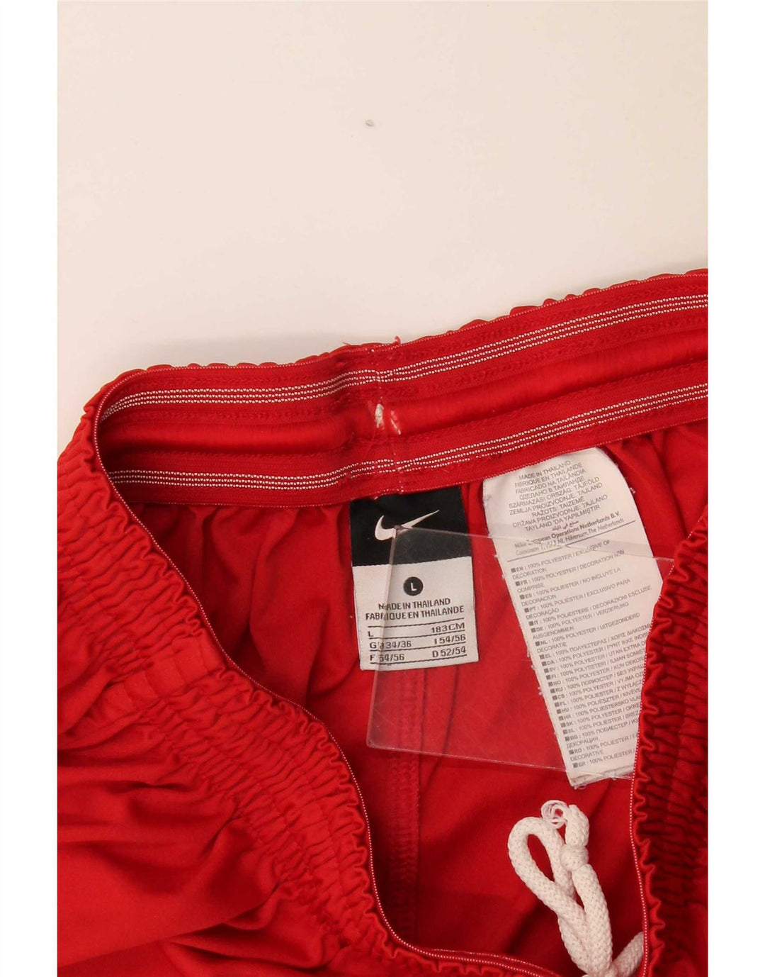 Nike Herren Graphic Sport Shorts UK 34/36 Großes rotes Polyester