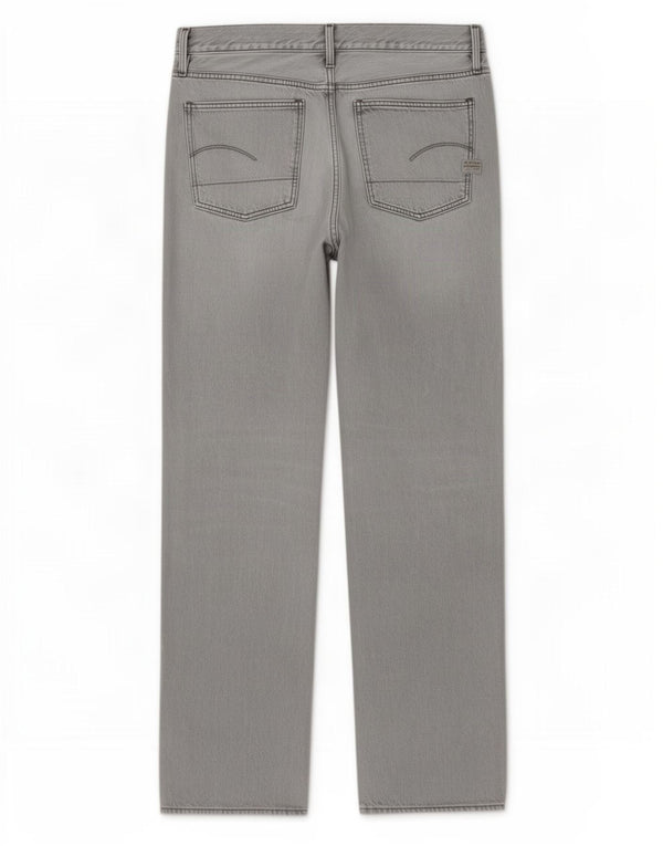 G-Star Herren Relaxed Fit Straight Jeans W33 L34 Graue Baumwolle