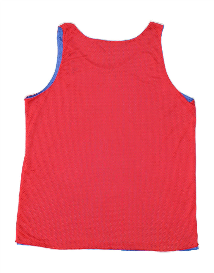CHAMPION Womens Vest Top UK 20 2XL Red Vintage Champion and Second-Hand Champion from Messina Hembry 