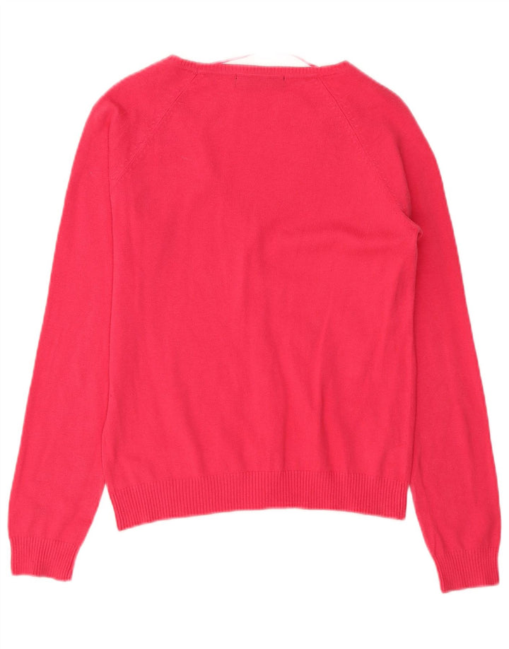 Zara Damen-Cardigan-Pullover UK 14 Large Pink