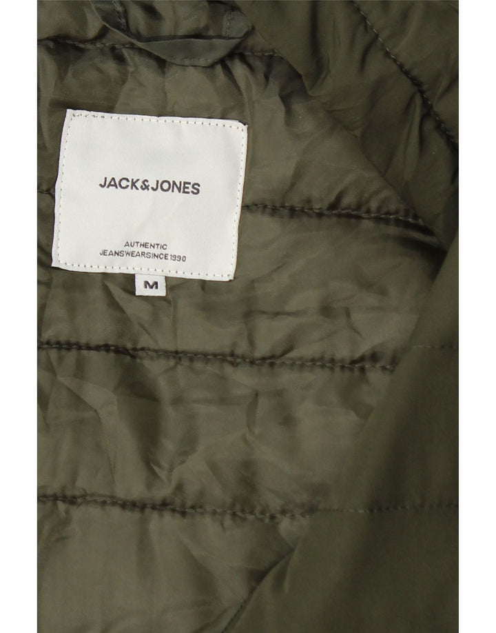 Jack & Jones Herren Wattierte Jacke UK 38 Mittelgrün