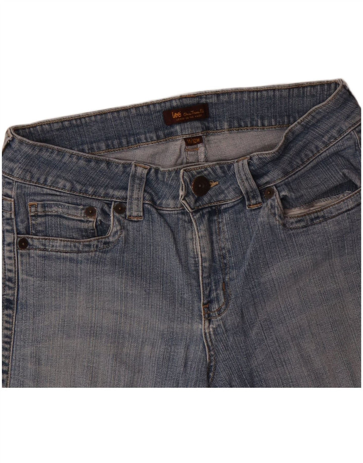 LEE Damen Jeansshorts US 11/12 Large W32 Blaue Baumwolle