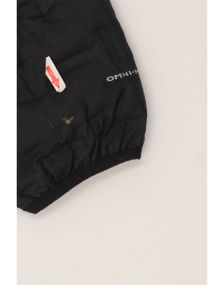 Columbia Herren-Jacke mit Kapuze, gepolstert, UK 40, Größe L, Schwarz, Polyester