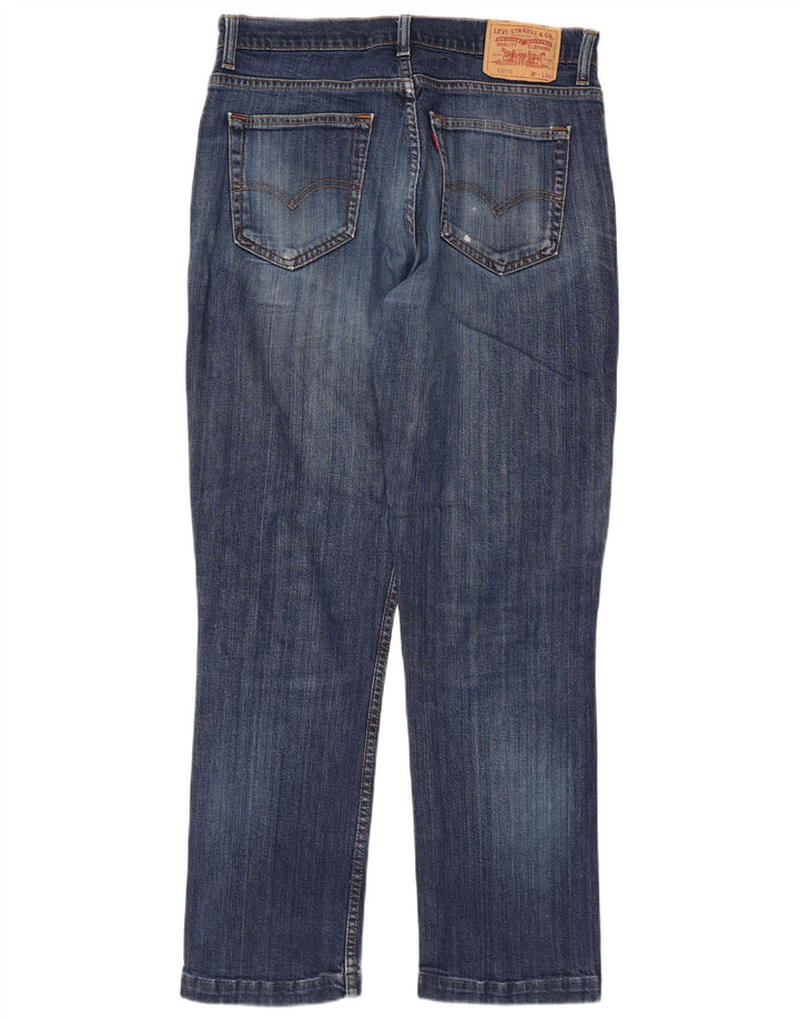 Levi's Damen Slim Jeans W34 L29 Blaue Baumwolle