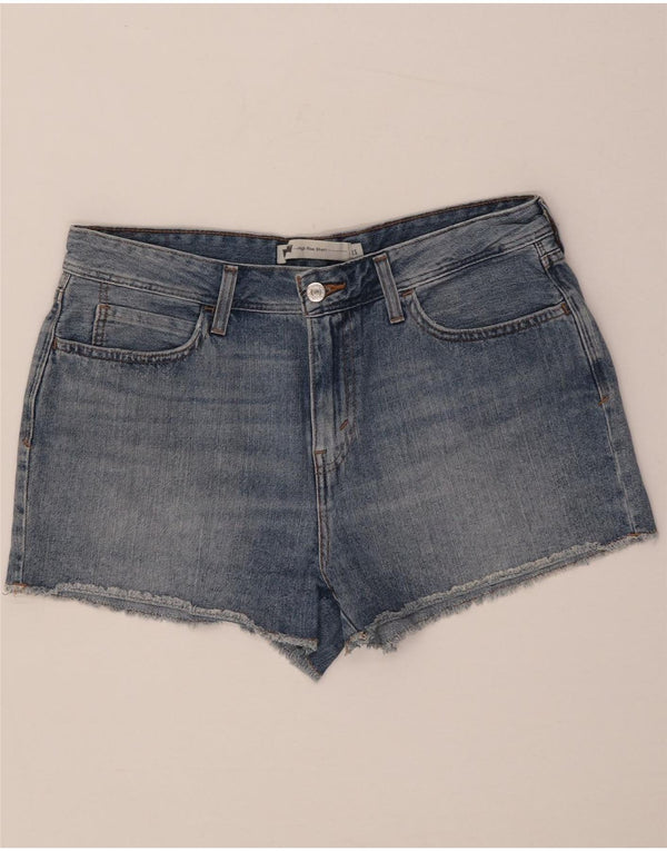 Levi's Damen-Jeansshorts, W32, groß, blaue Baumwolle