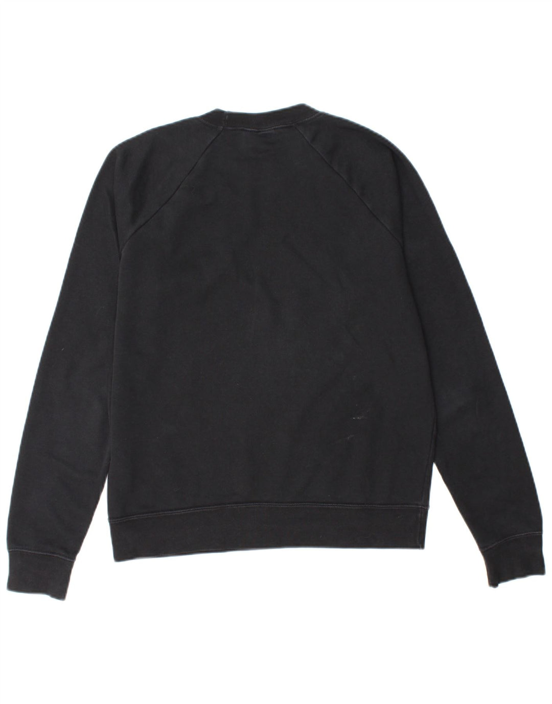 NIKE Womens Oversized Sweatshirt Jumper UK 10 Small Black Cotton