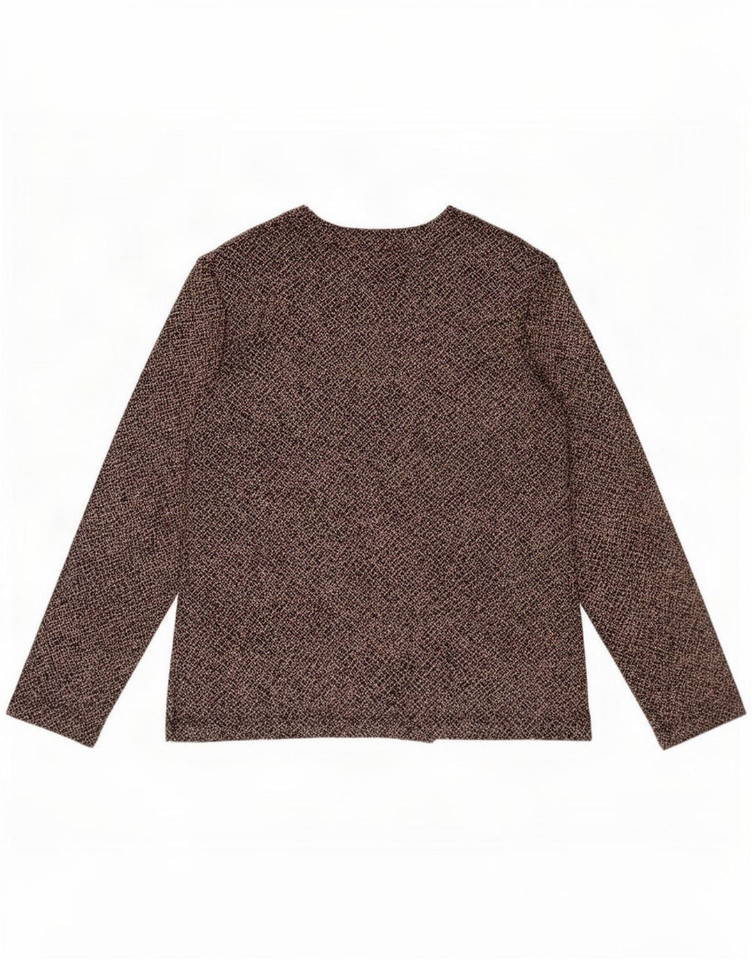 Ronni Nicole Offene Blazer-Jacke für Damen, UK 12, mittelbraun gefleckt