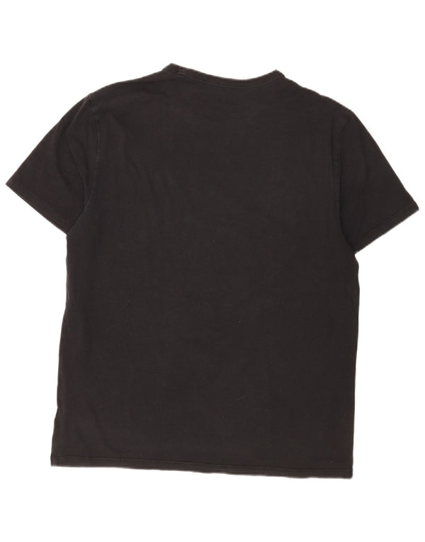 Gap Herren T-Shirt Top Large Schwarz Baumwolle