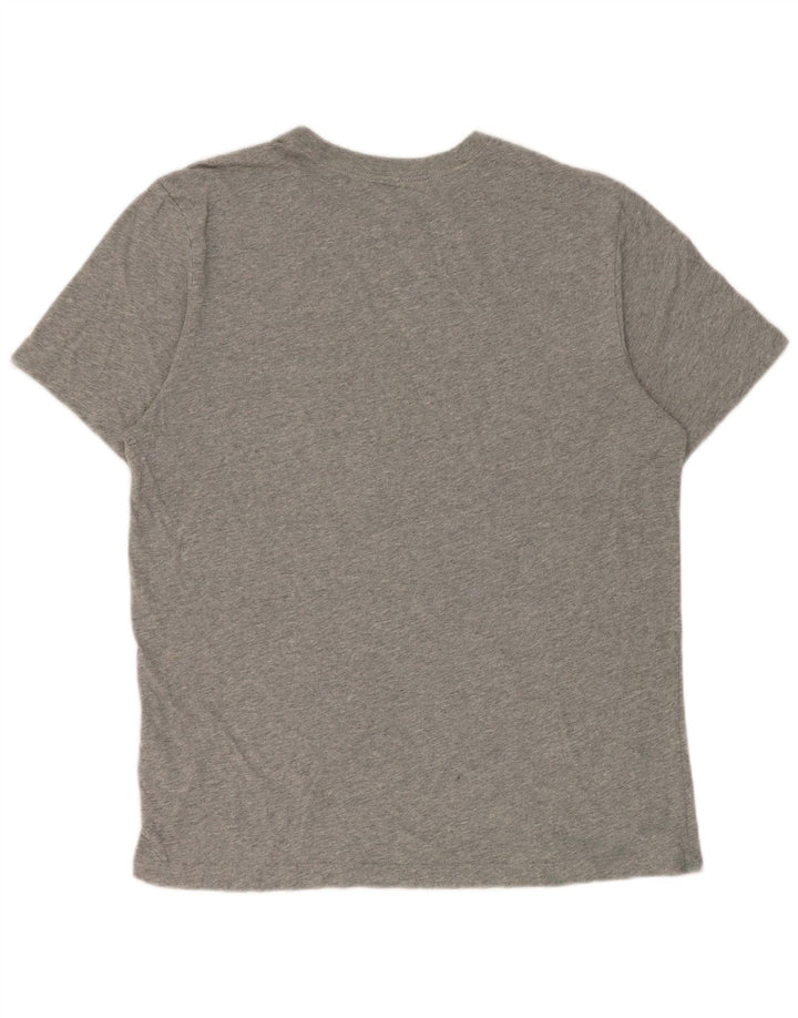 Nike Herren-T-Shirt aus mittelgrauer Baumwolle