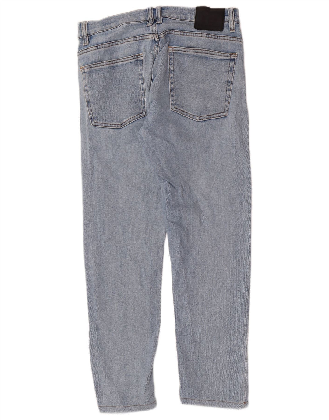 Zara Herren Slim Jeans EU 42 Large W32 L27 Blaue Baumwolle