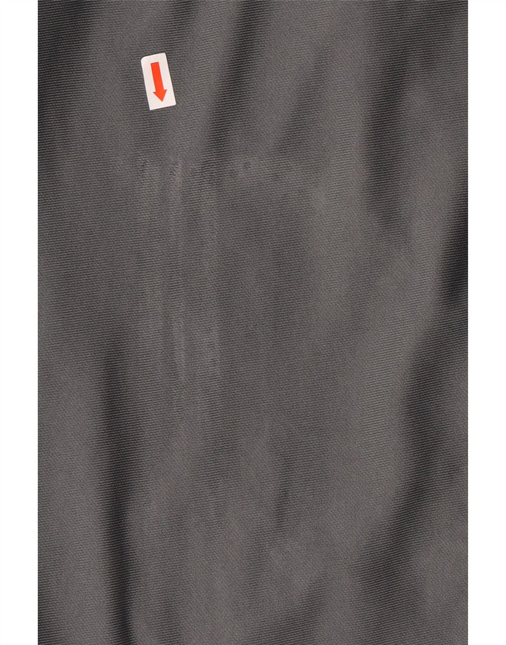 UNDER ARMOUR Damen-Trainingsanzug-Oberteiljacke UK 10 Small Grau Polyester