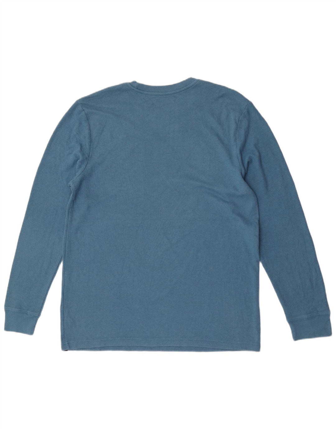 Hurley Herren-Top mit Premium-Passform, langärmelig, groß, aus blauer Baumwolle