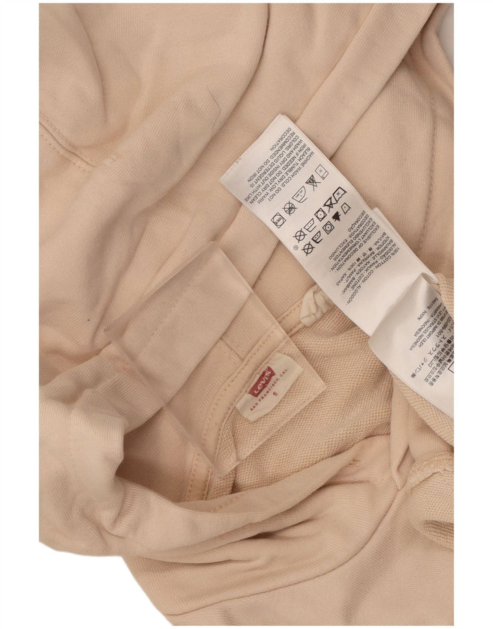 Levi's Herren-Kapuzenpullover, Größe S, beige, Baumwolle