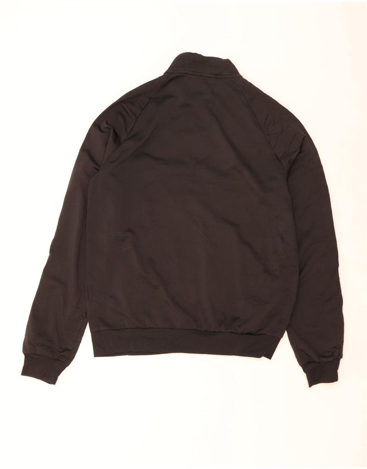ADIDAS Herren-Trainingsanzug-Oberjacke, Mittelschwarzes Polyester