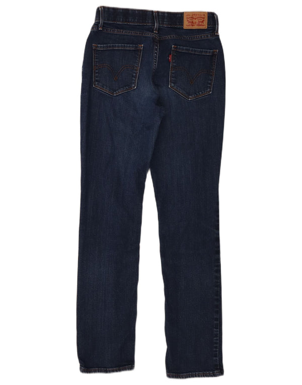 Levi's Damen 525 Straight Jeans US 4 Small W28 L28 Marineblau
