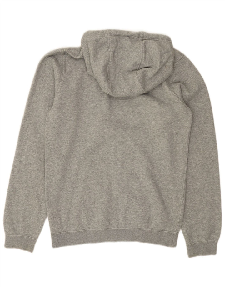 NIKE Herren-Kapuzenpullover mit Reißverschluss, XS, graue Baumwolle