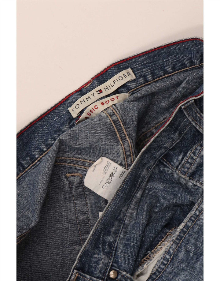 Tommy Hilfiger Damen Classic Bootcut Jeans W36 L30 Blaue Baumwolle