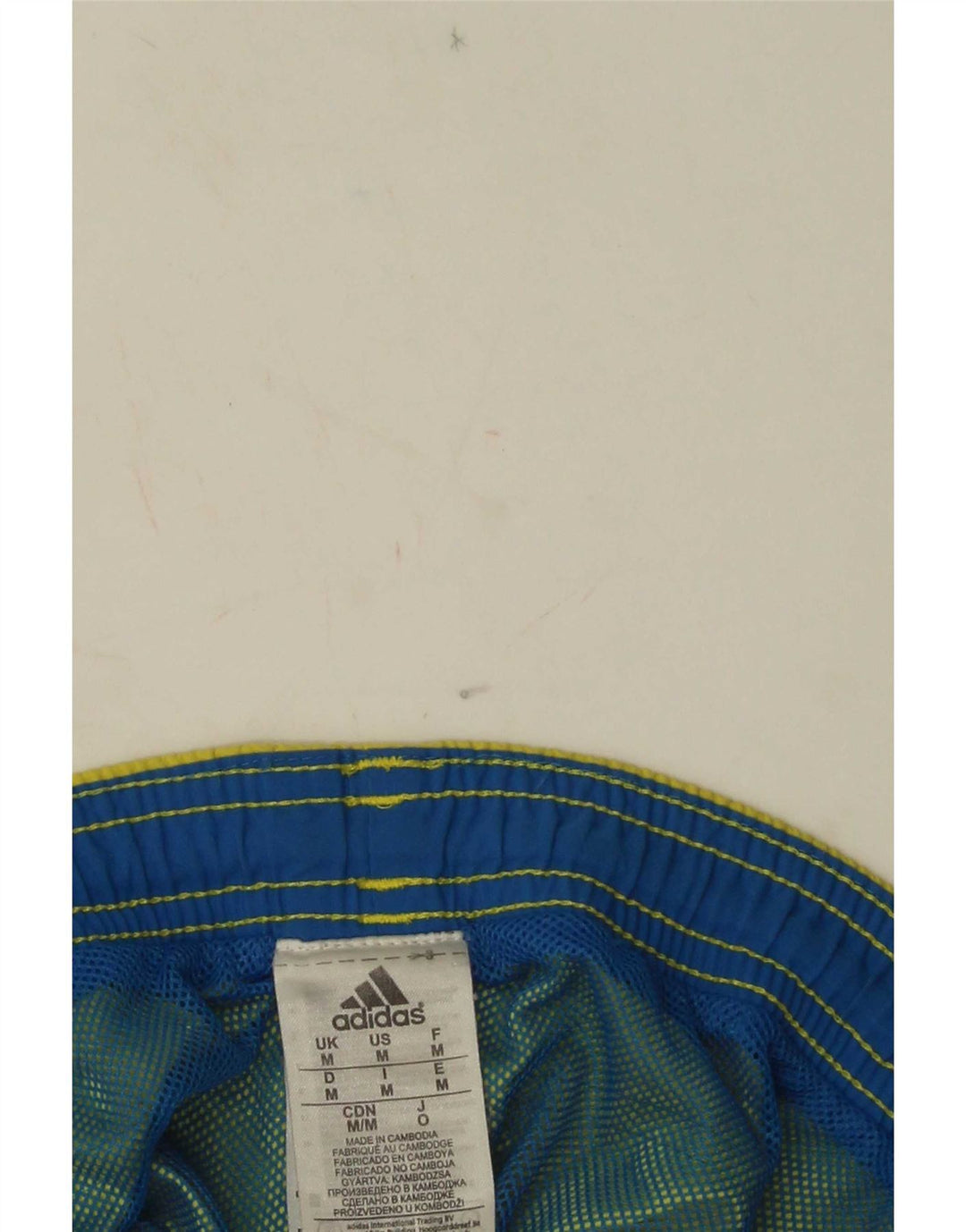 Adidas Herren Badeshorts Mittelgelbes Nylon