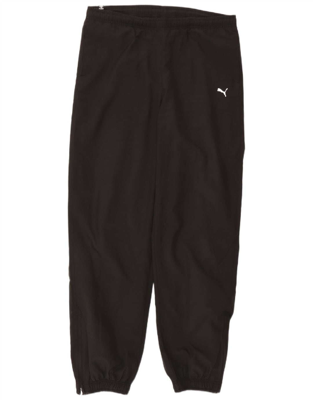 Puma Jungen-Trainingshose, Jogginghose, 15–16 Jahre, schwarzes Polyester
