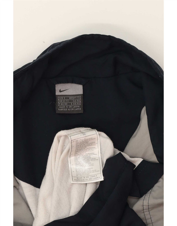 Nike Herren-Trainingsoberteil, Jacke, Größe S, Grau, Farbblock-Polyester
