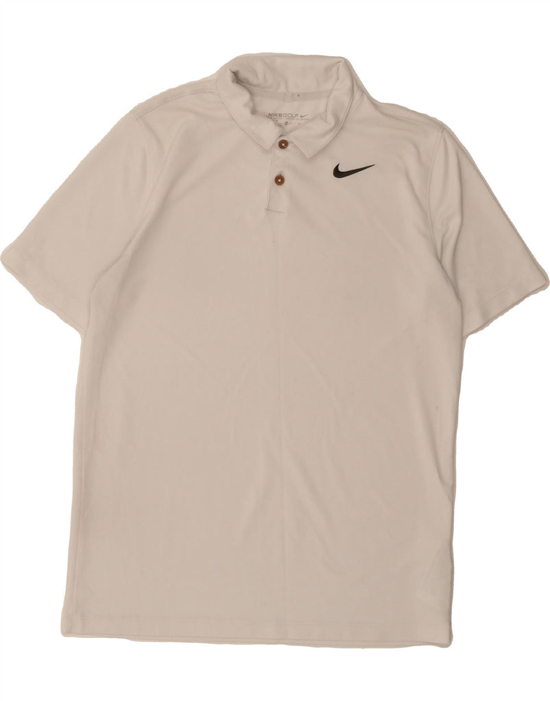 NIKE Womens Dri Fit Polo Shirt UK 18 XL White Polyester Vintage Nike and Second-Hand Nike from Messina Hembry 