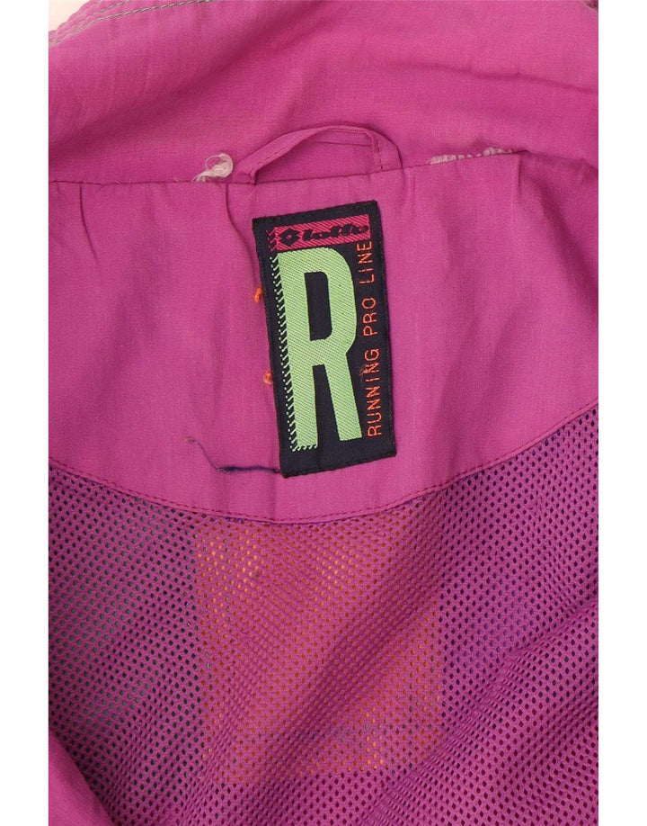 Lotto Damen-Trainingsanzug-Oberteiljacke UK 18 XL Mehrfarbiger Farbblock