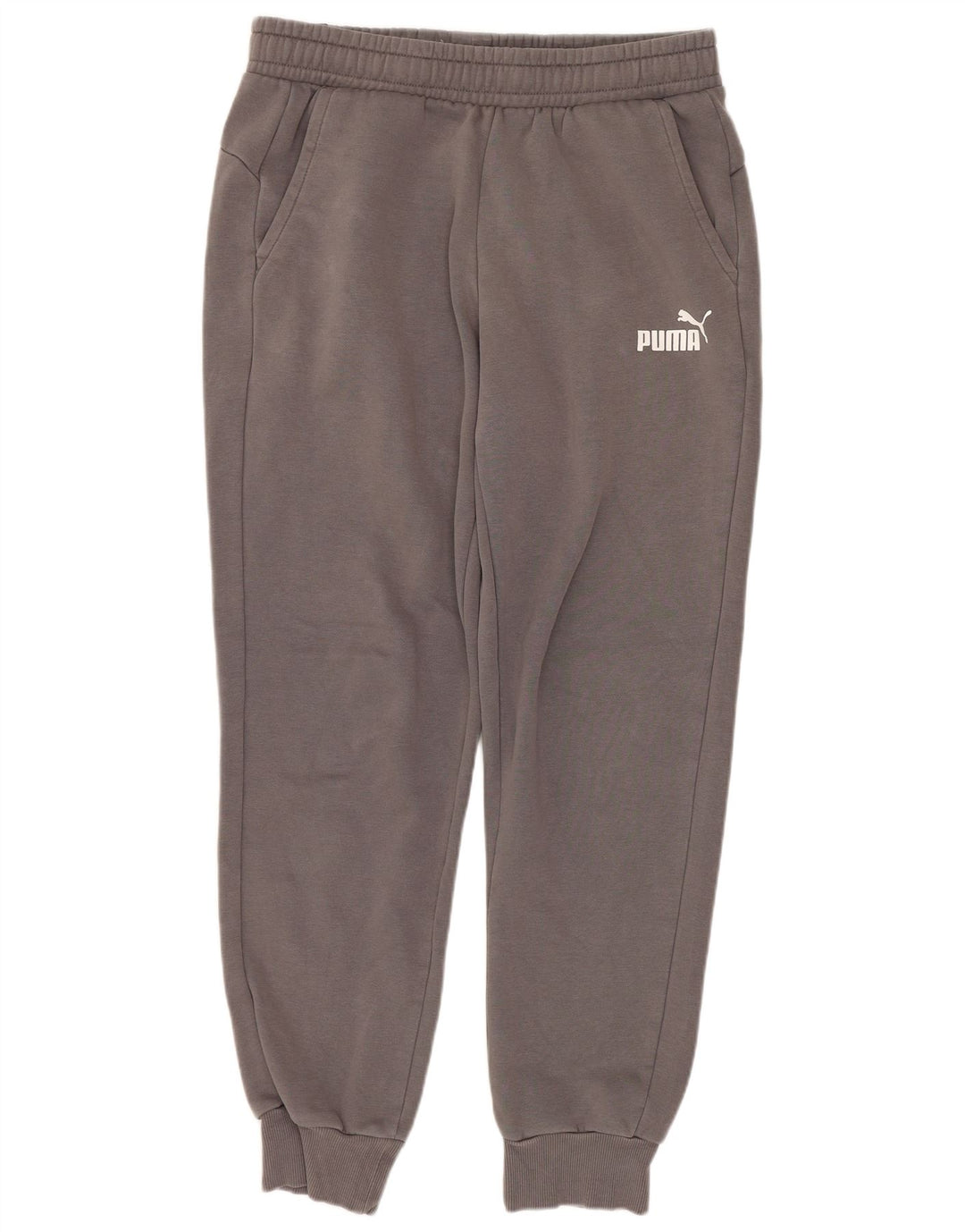 Puma Herren-Trainingshose, Jogginghose, mittelgraue Baumwolle