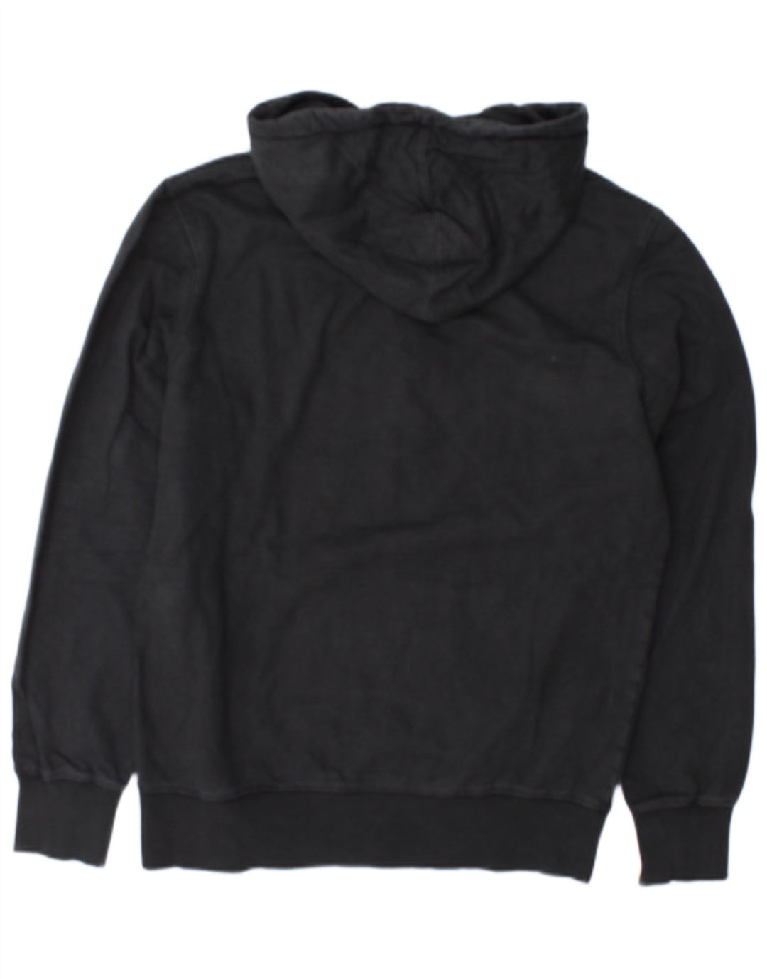 Diadora Herren-Kapuzenpullover mit Grafik, mittelgraue Baumwolle