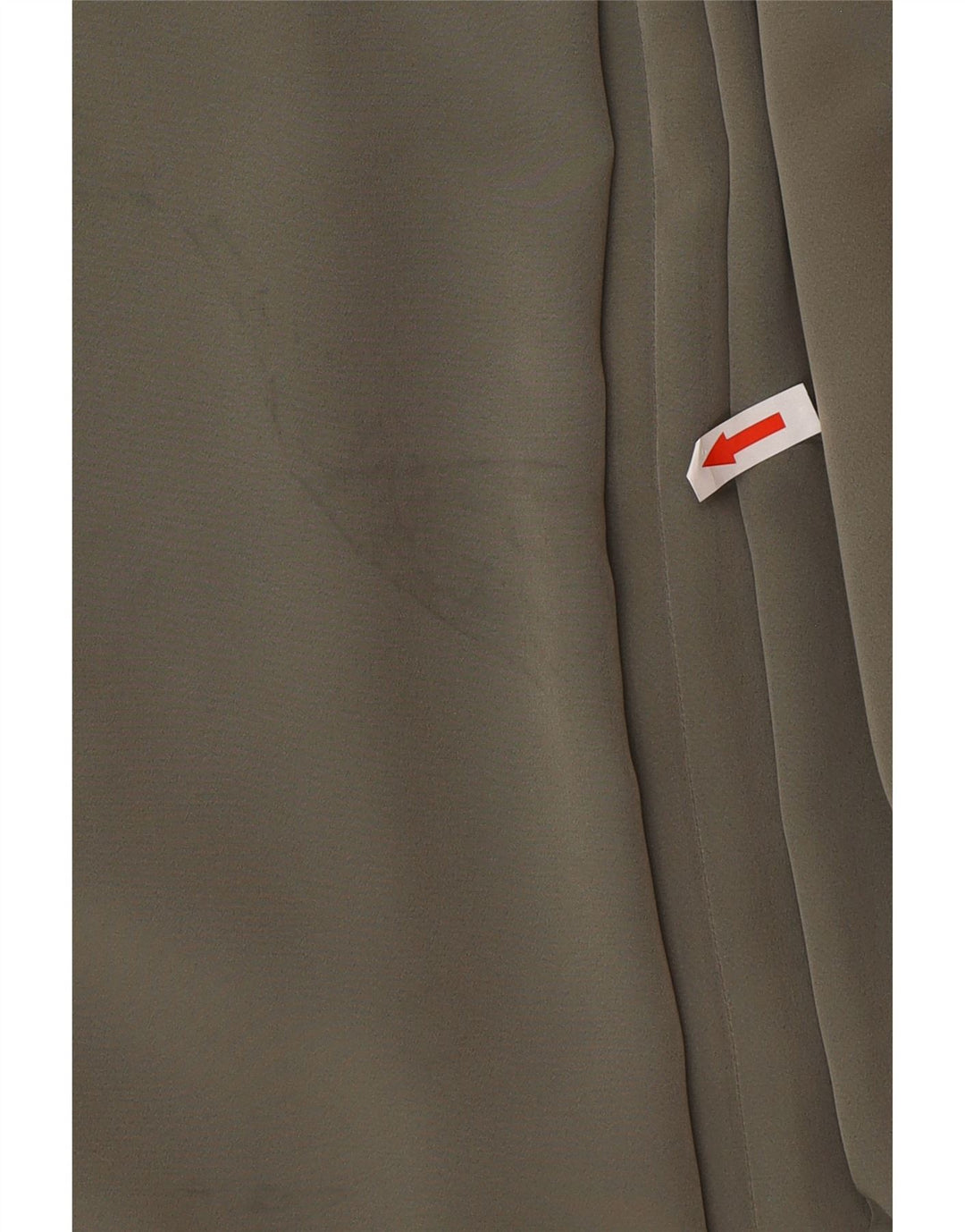 Vintage Damen Loose Fit Overcoat UK 20 2XL Grün Polyester