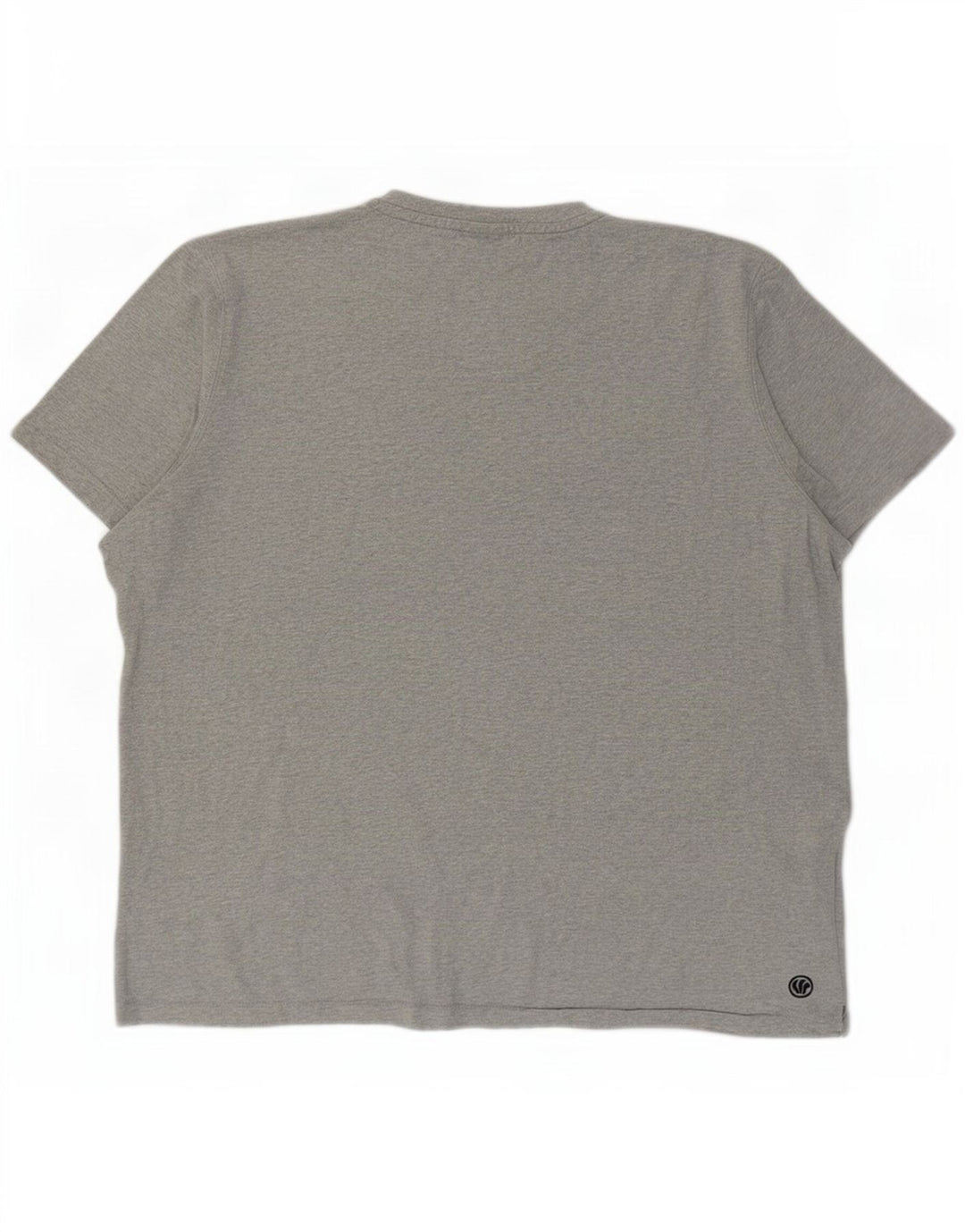 Fat Face Herren-T-Shirt mit Grafik, 2XL, grau meliert, Baumwolle