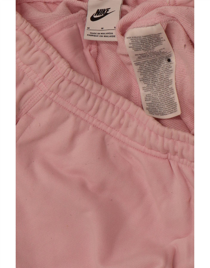 NIKE Damen Sportshorts UK 14 Mittelrosa Baumwolle