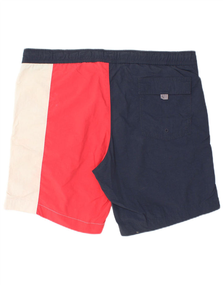 Champion Herren-Badeshorts mit Grafik, groß, Marineblau, Farbblock