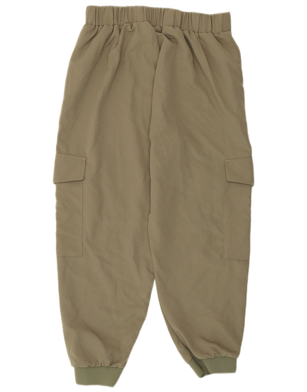 Zara Damen Jogger-Cargohose, Größe L, W32, L26, Khaki