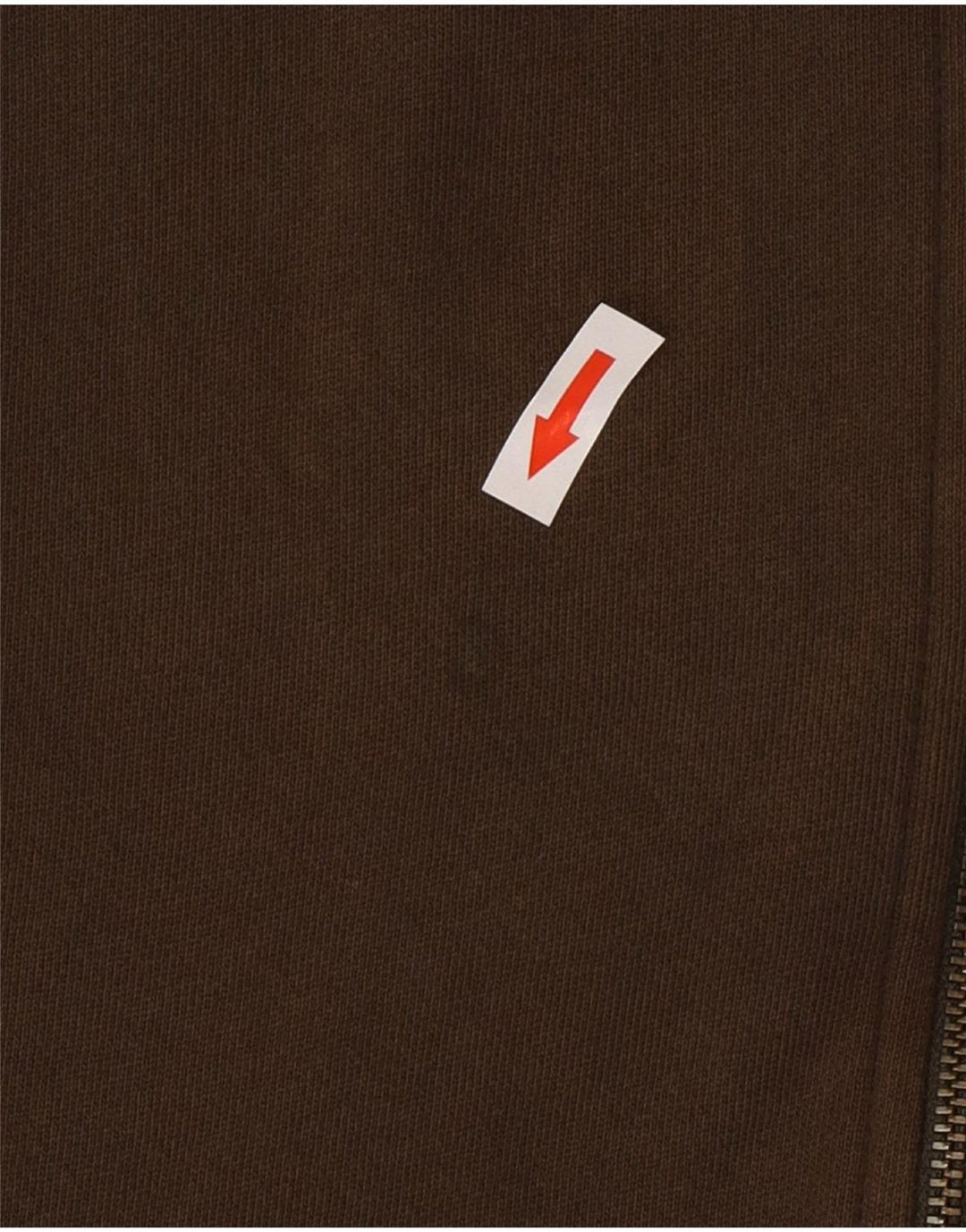 Lyle & Scott Herren-Kapuzenpullover mit normaler Passform und Reißverschluss, groß, braune Baumwolle