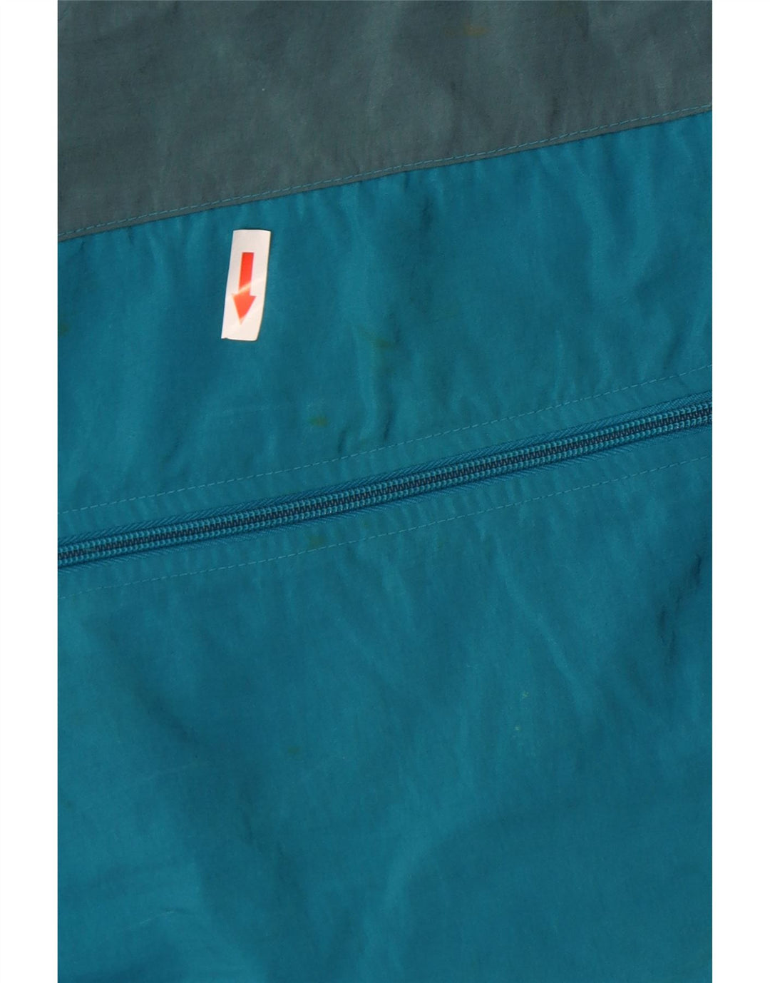Lotto Herren-Trainingsanzug-Top-Jacke XL, blaues Colourblock-Polyamid