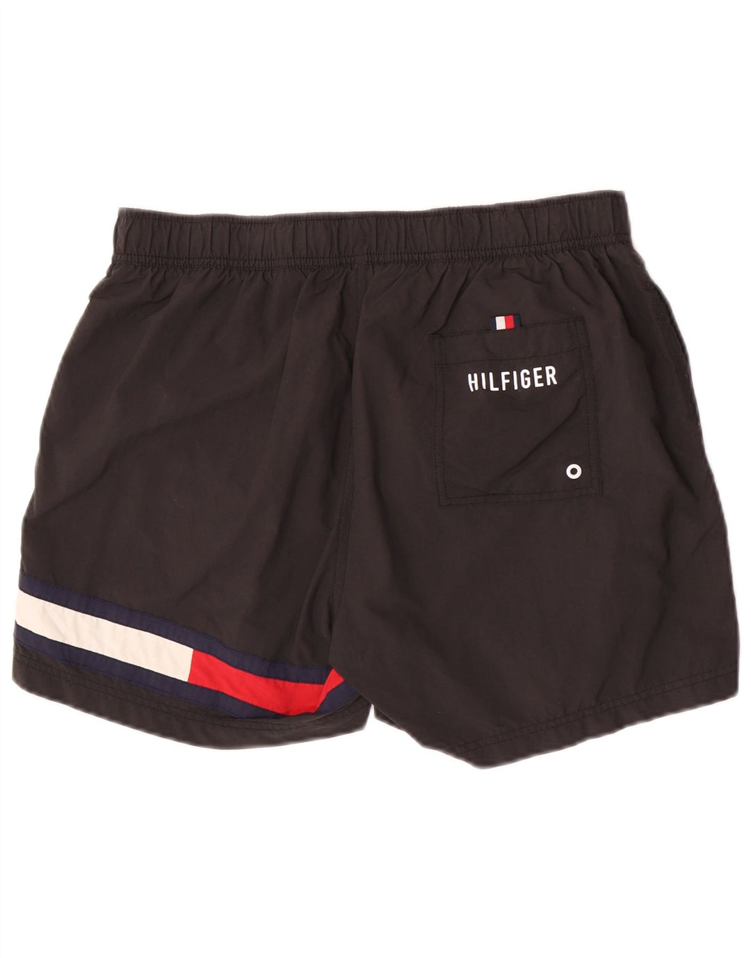 Tommy Hilfiger Herren-Badeshorts mit Grafik, groß, Schwarz, Farbblock