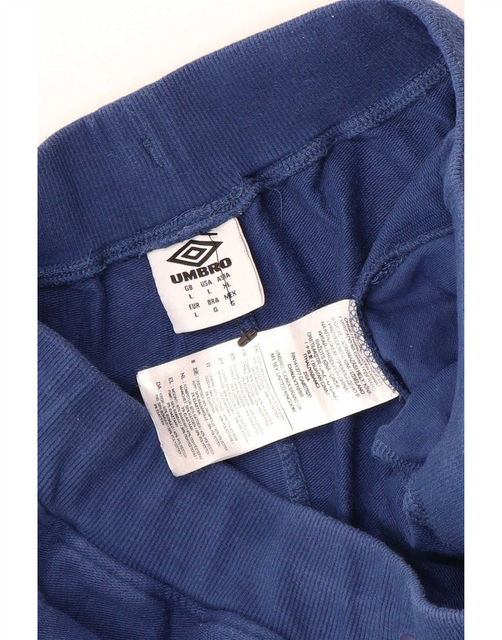 Umbro Herren-Sportshorts, große blaue Baumwolle
