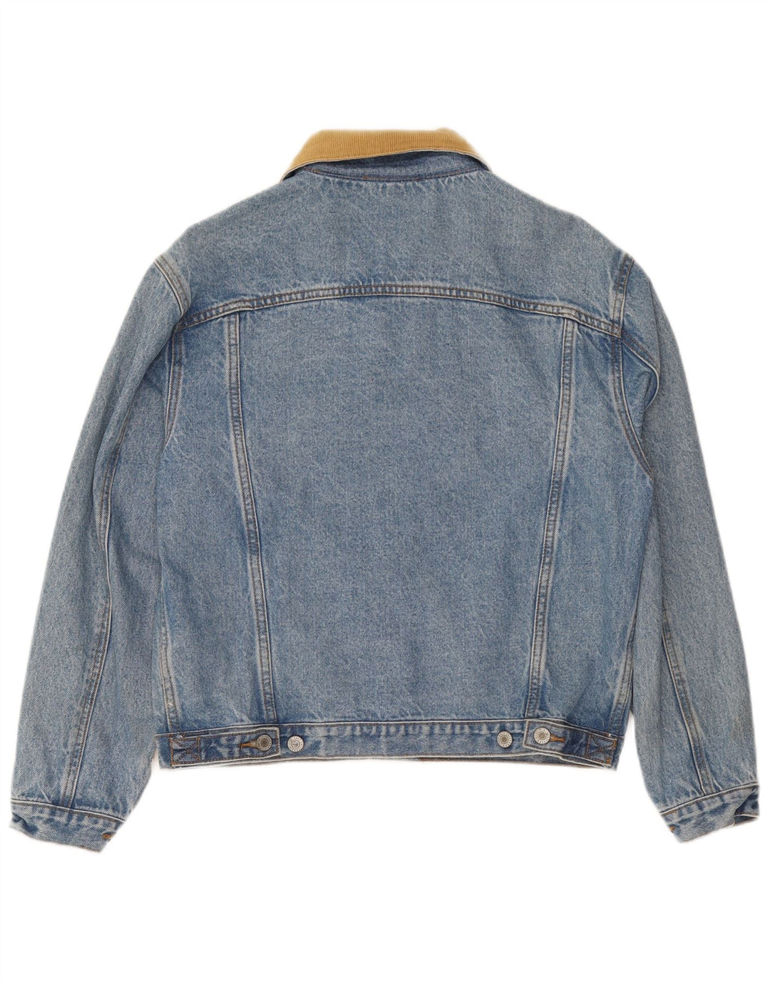 J.Galt Herren Jeansjacke UK 36 Small Blaue Baumwolle