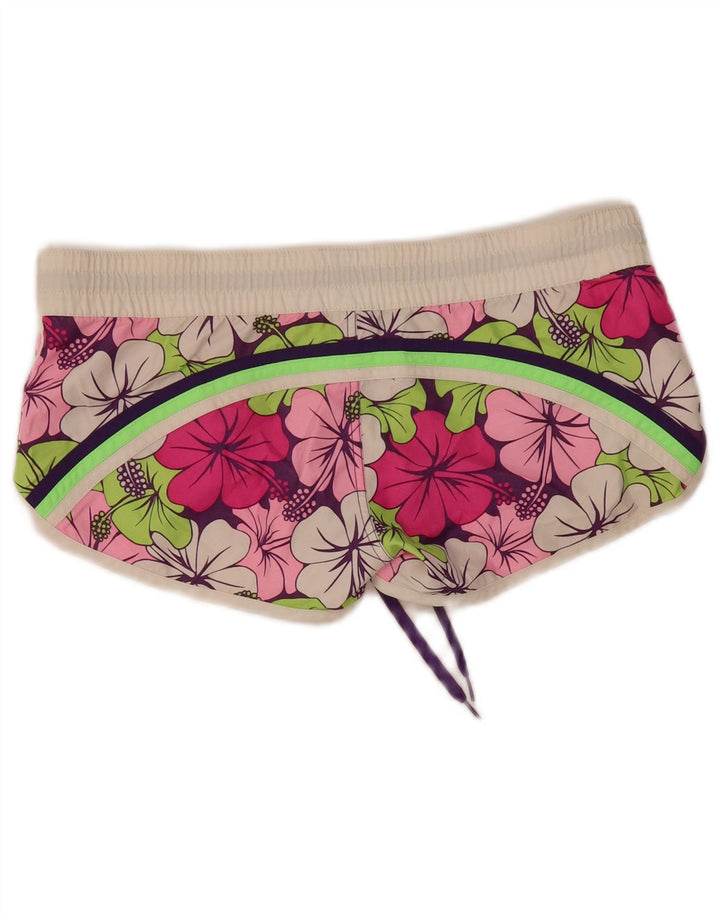 Sundek Damen-Badeshorts, UK 16, groß, mehrfarbig, Blumenmuster, Polyester