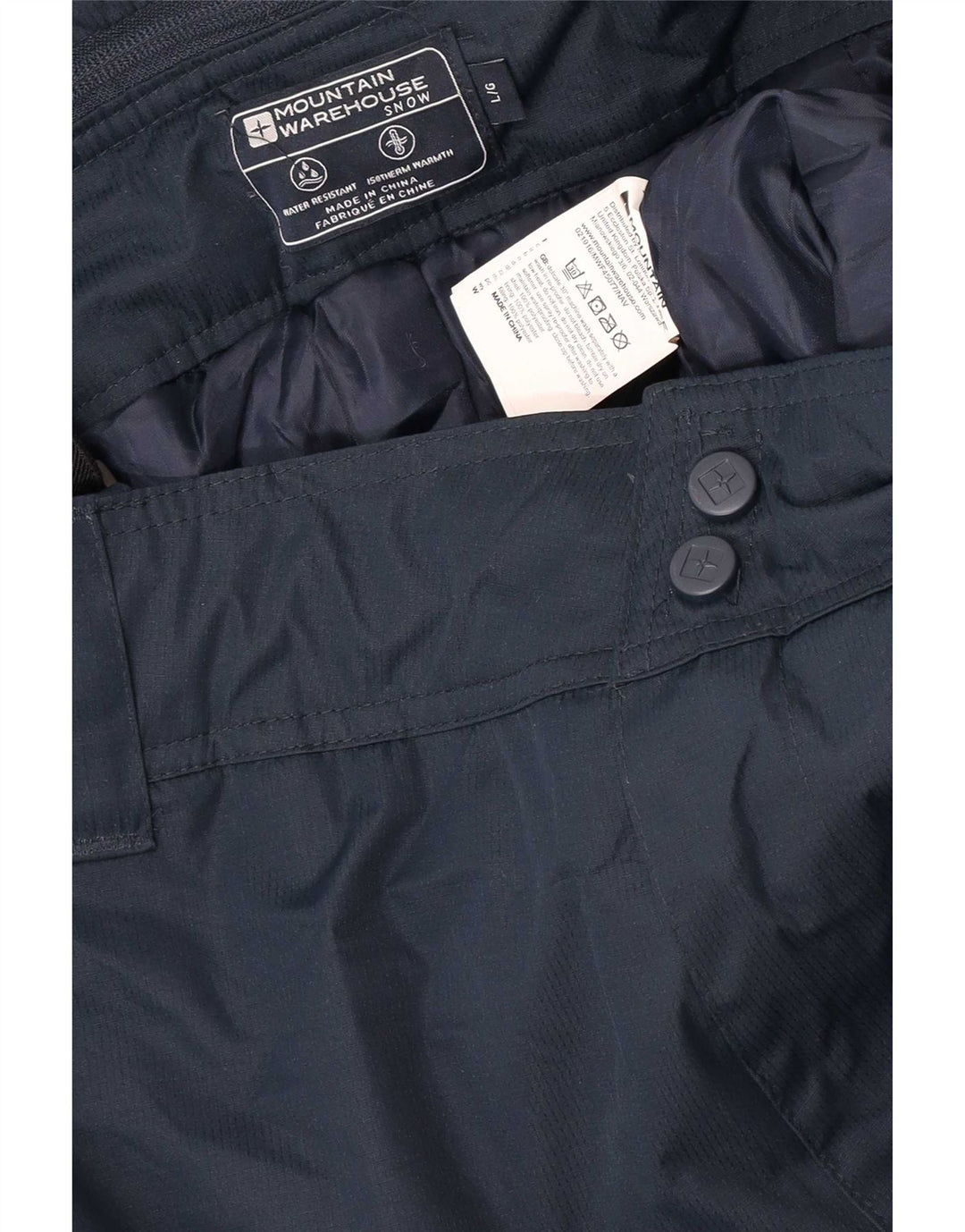 Mountain Warehouse Herren-Latzhose, Skihose, groß, marineblaues Polyester