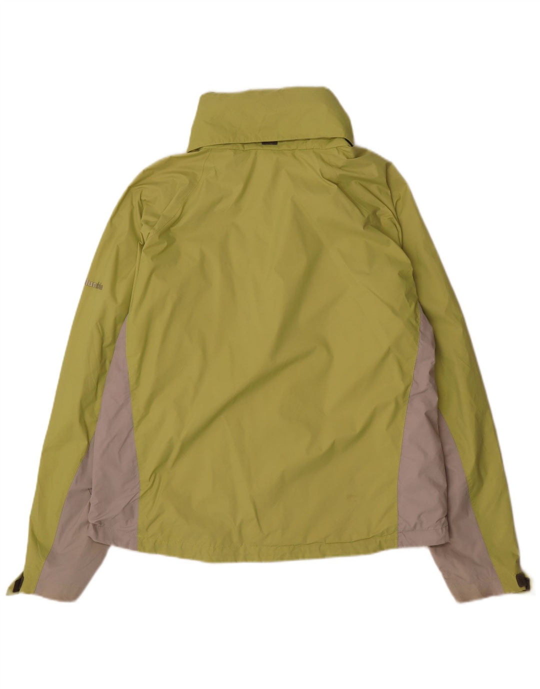 Columbia Damen Omni-Tech Regenjacke UK 18 XL Grünes Colourblock-Nylon